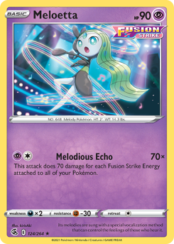 Meloetta — Fusion Strike 124