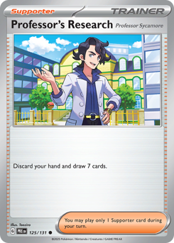 Professor's Research — Prismatic Evolutions 125