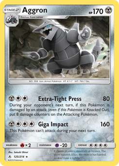 Aggron — Unbroken Bonds 125