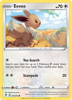 Eevee — Evolving Skies 125