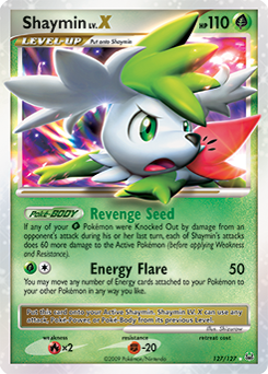 Shaymin LV.X — Platinum 127