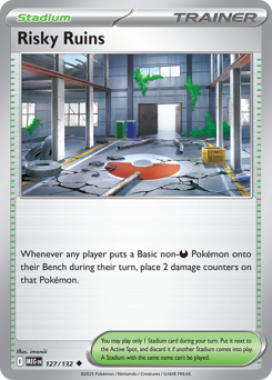 Risky Ruins — Mega Evolution 127