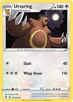 Ursaring — Evolving Skies 127