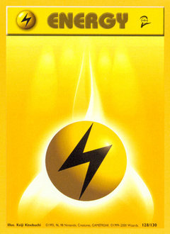 Lightning Energy — Base Set 2 128