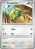 Dunsparce — Temporal Forces 128