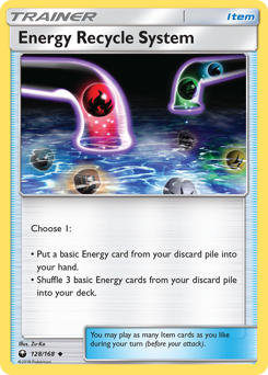 Energy Recycle System — Celestial Storm 128