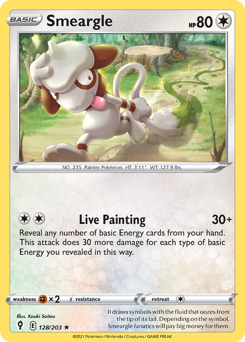 Smeargle — Evolving Skies 128