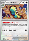 Dudunsparce — Temporal Forces 129