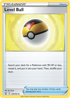 Level Ball — Battle Styles 129