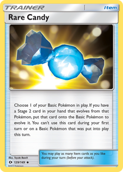 Rare Candy — Sun & Moon 129