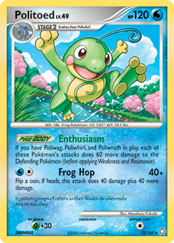 Politoed — Legends Awakened 012