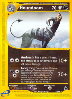 Houndoom — Skyridge 012