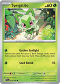 Sprigatito — Paldea Evolved 012