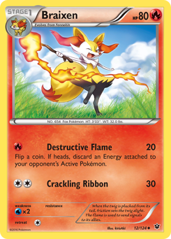Braixen — Fates Collide 012