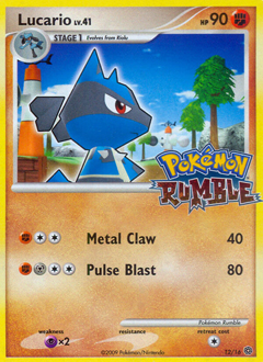 Lucario — Pokémon Rumble 012