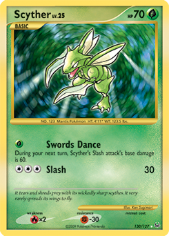 Scyther — Platinum 130