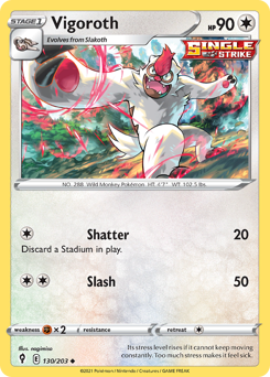 Vigoroth — Evolving Skies 130