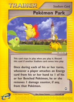 Pokémon Park — Aquapolis 131