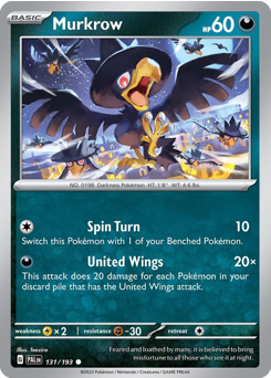 Murkrow — Paldea Evolved 131