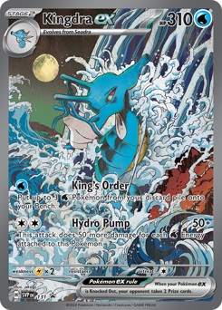 Kingdra ex — Scarlet & Violet Black Star Promos 131