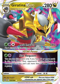 Giratina VSTAR — Lost Origin 131