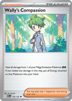 Wally's Compassion — Mega Evolution 132