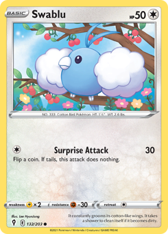 Swablu — Evolving Skies 132