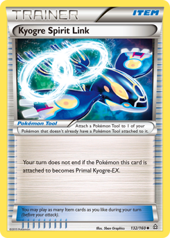 Kyogre Spirit Link — XY5 132