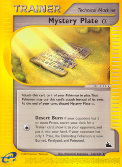 Mystery Plate α — Skyridge 133