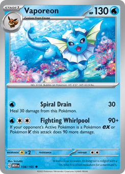 Vaporeon — 151 134