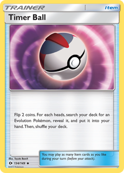 Timer Ball — Sun & Moon 134