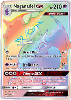 Naganadel-GX — Forbidden Light 134