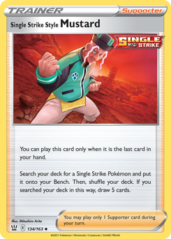 Single Strike Style Mustard — Battle Styles 134