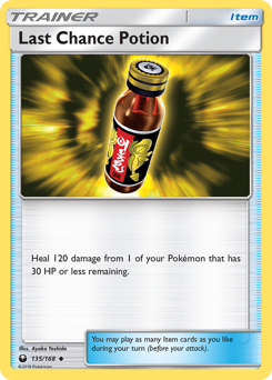 Last Chance Potion — Celestial Storm 135