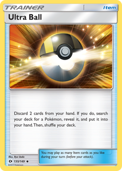 Ultra Ball — Sun & Moon 135