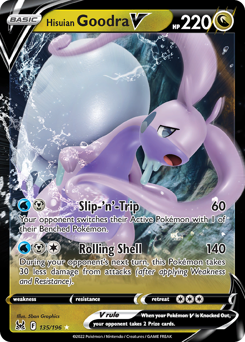 Hisuian Goodra V — Lost Origin 135