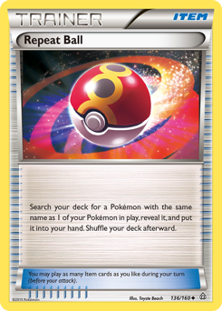 Repeat Ball — Primal Clash 136