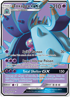 Toxapex-GX — Guardians Rising 136