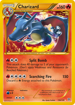 Charizard — Plasma Storm 136
