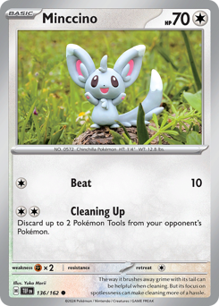 Minccino — Temporal Forces 136