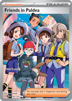 Friends in Paldea — Prismatic Evolutions 137