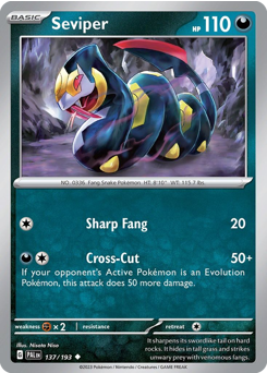 Seviper — Paldea Evolved 137