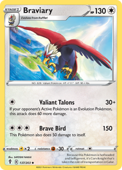 Braviary — Evolving Skies 137