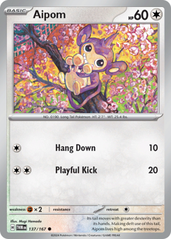 Aipom — Twilight Masquerade 137