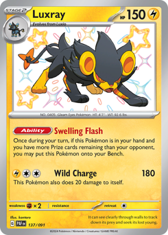 Luxray — Paldean Fates 137