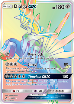 Dialga-GX — Forbidden Light 138