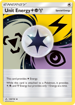 Unit Energy LightningPsychicMetal — Ultra Prism 138