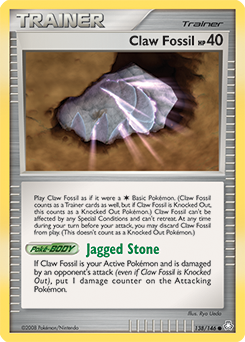 Claw Fossil — Legends Awakened 138