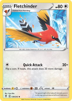 Fletchinder — Evolving Skies 139