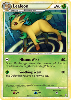 Leafeon — Call of Legends 013